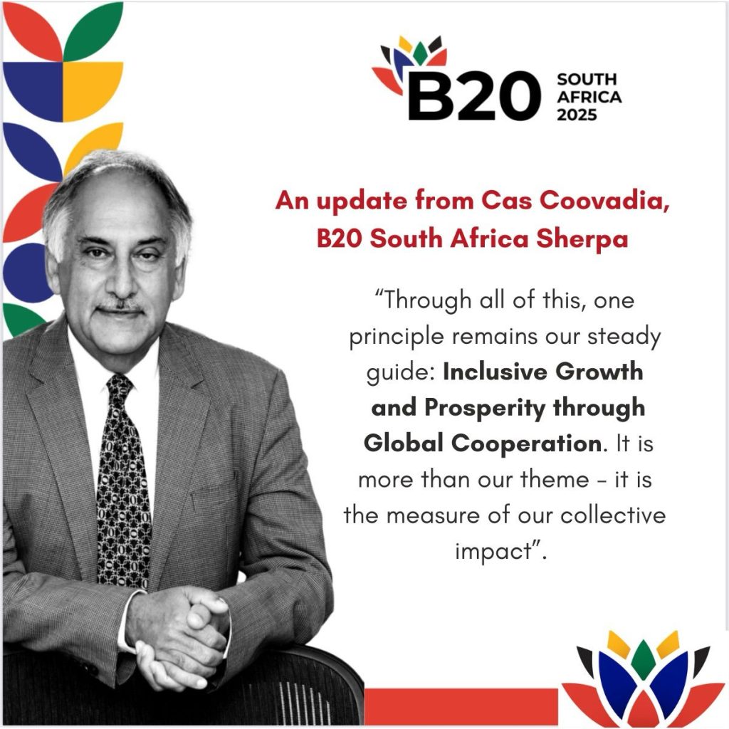 B20 South Africa Sherpa